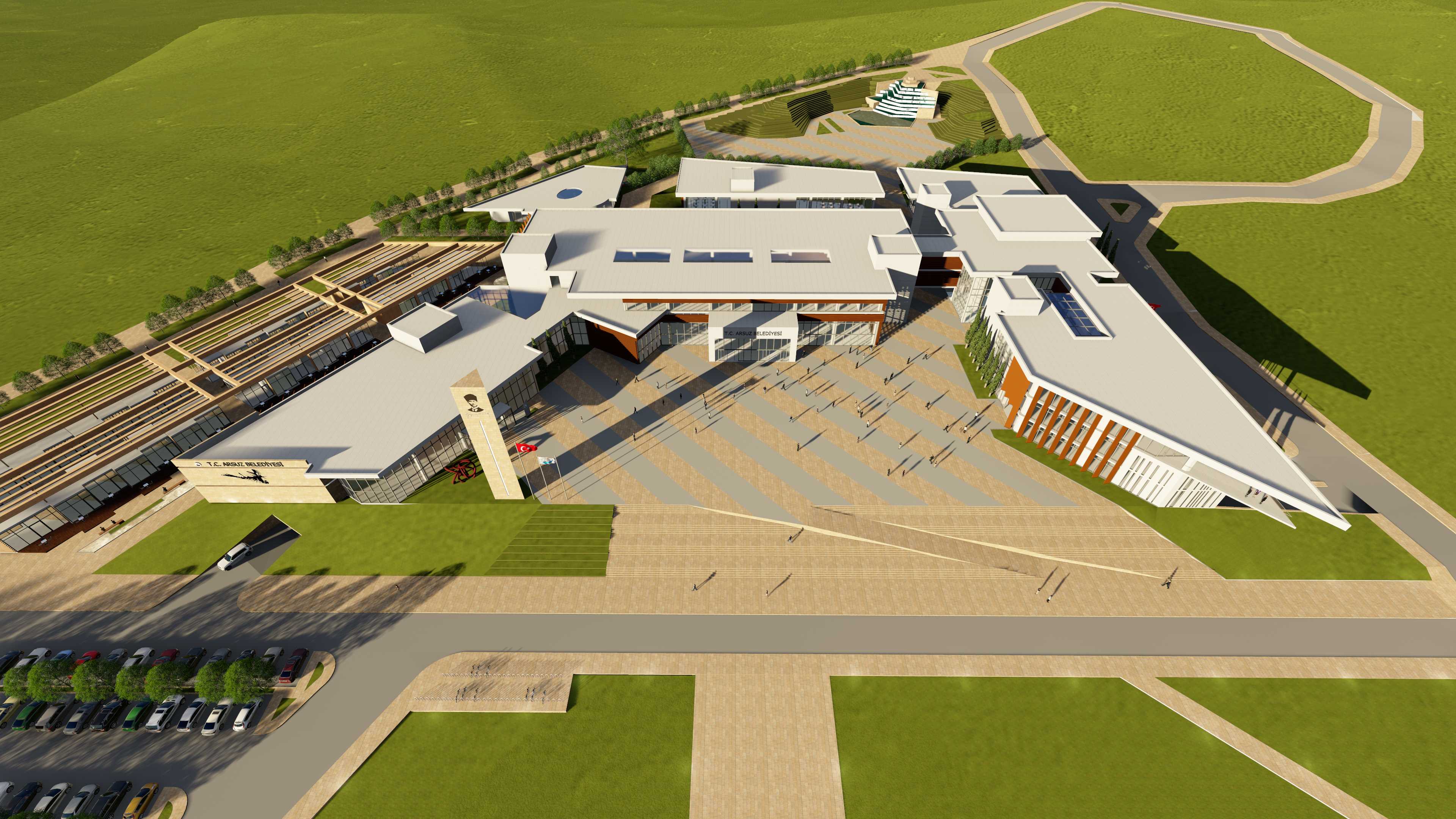 ARSUZ BELEDİYESİ HİZMET BİNASI, KÜLTÜR, SOSYAL BİNALARI