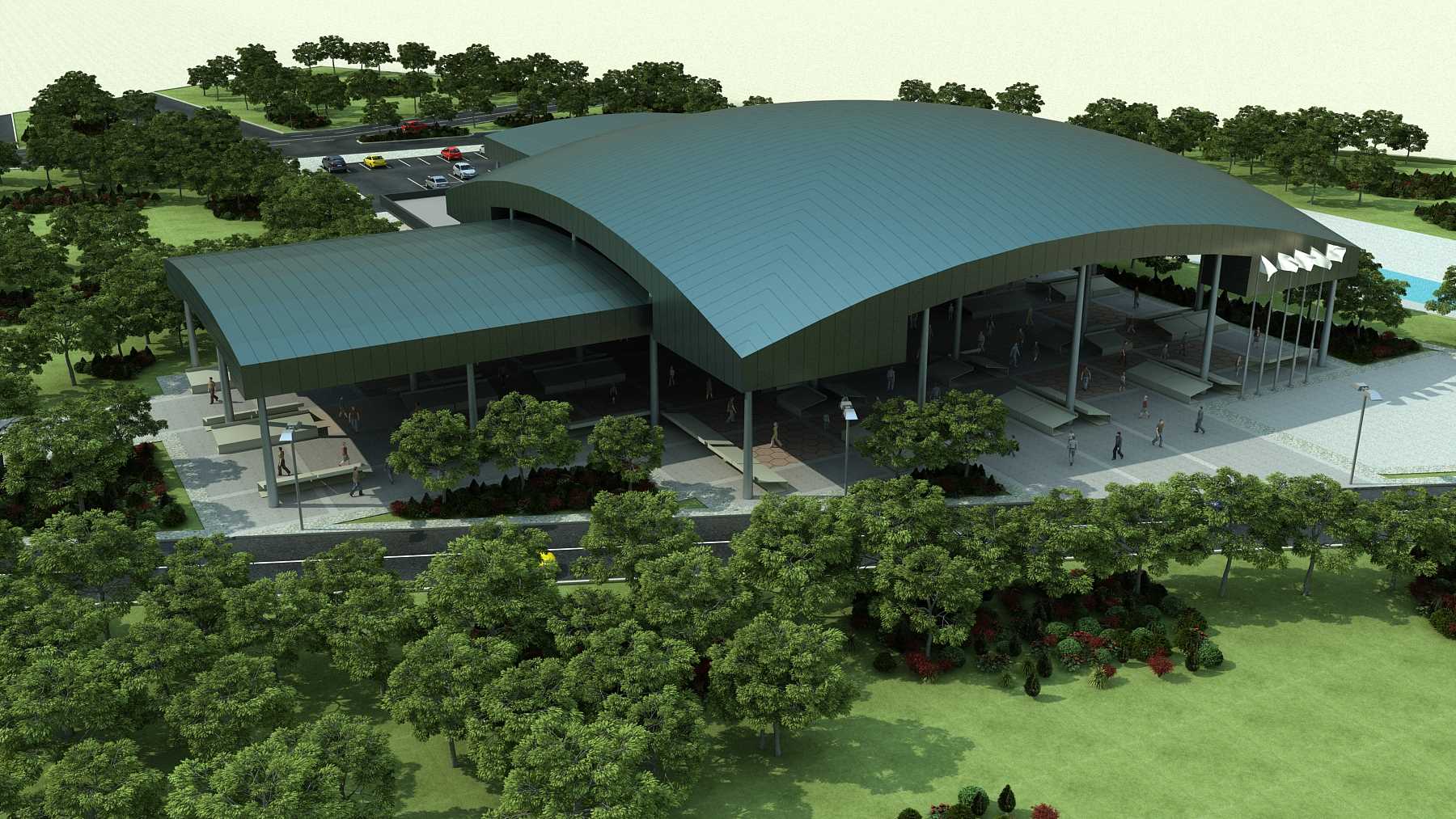 Lalapaşa (Edirne) Kapalı Pazaryeri