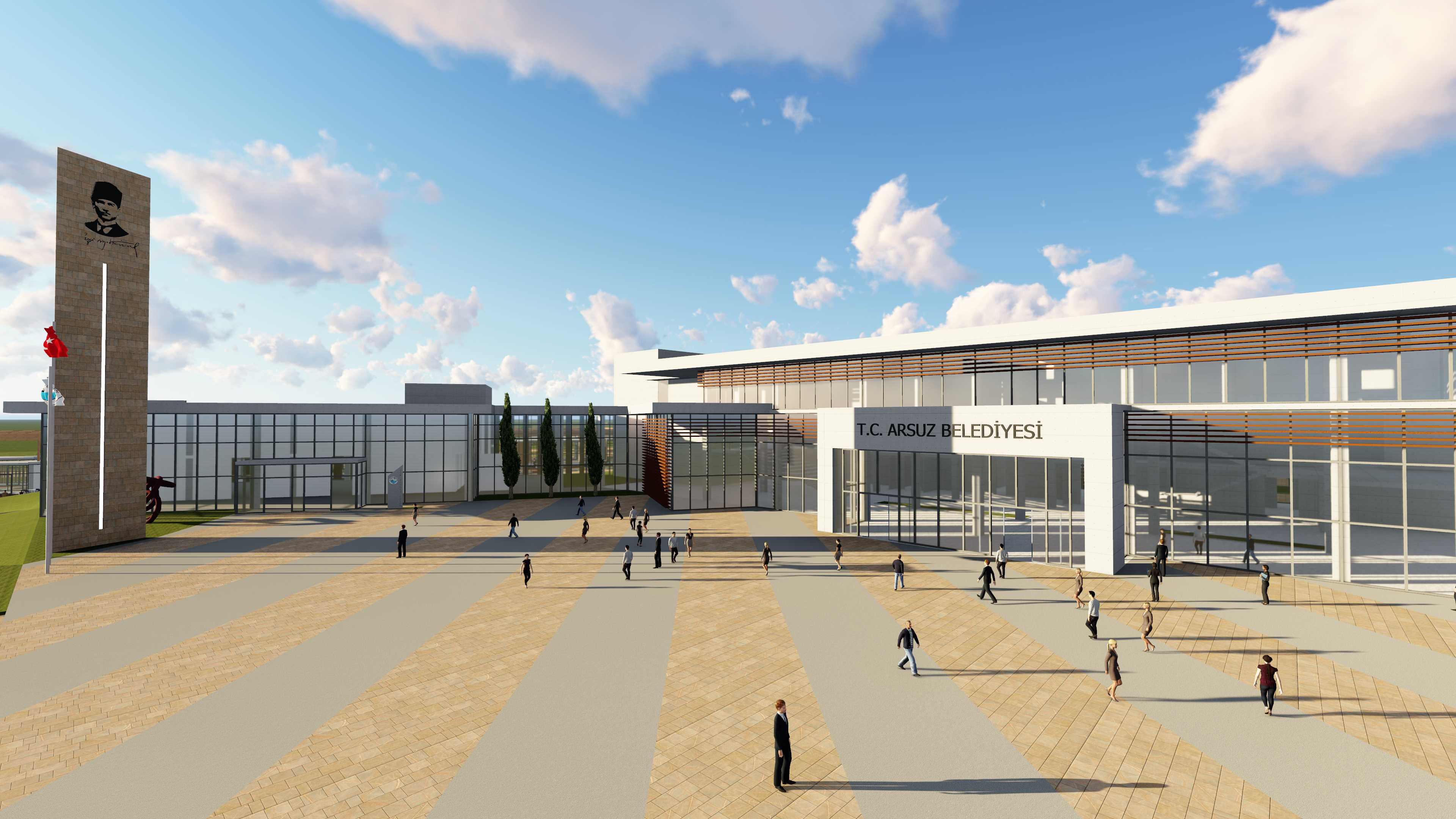 ARSUZ BELEDİYESİ HİZMET BİNASI, KÜLTÜR, SOSYAL BİNALARI