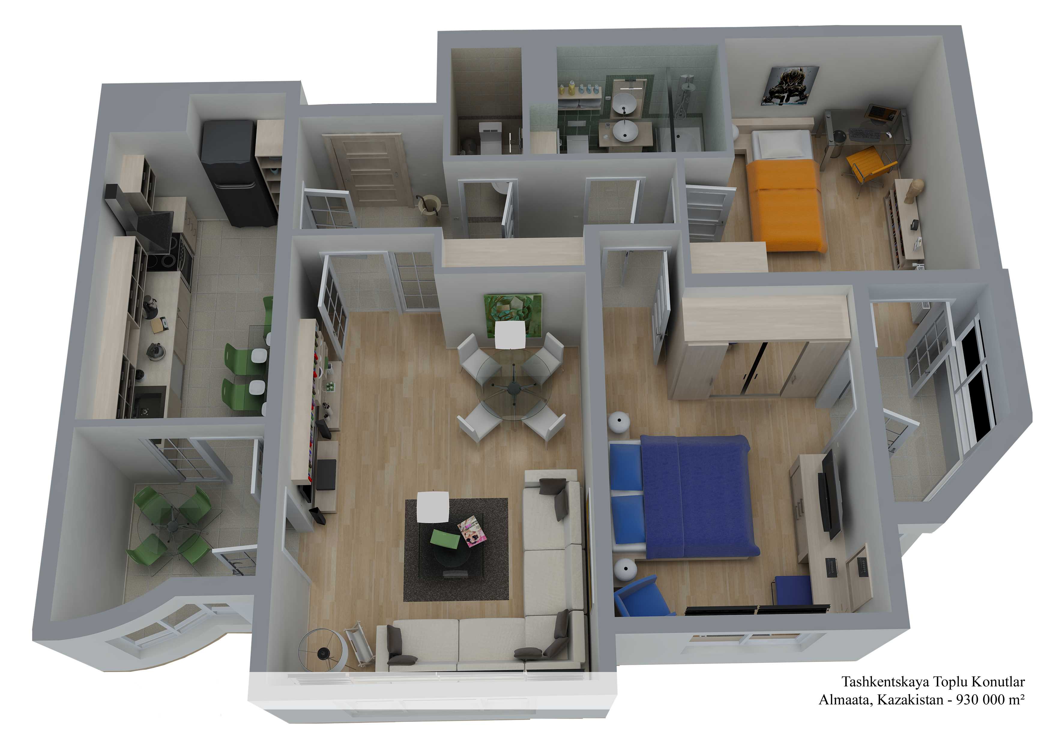 ALMAATA TASHKENTSKAYA KONUT