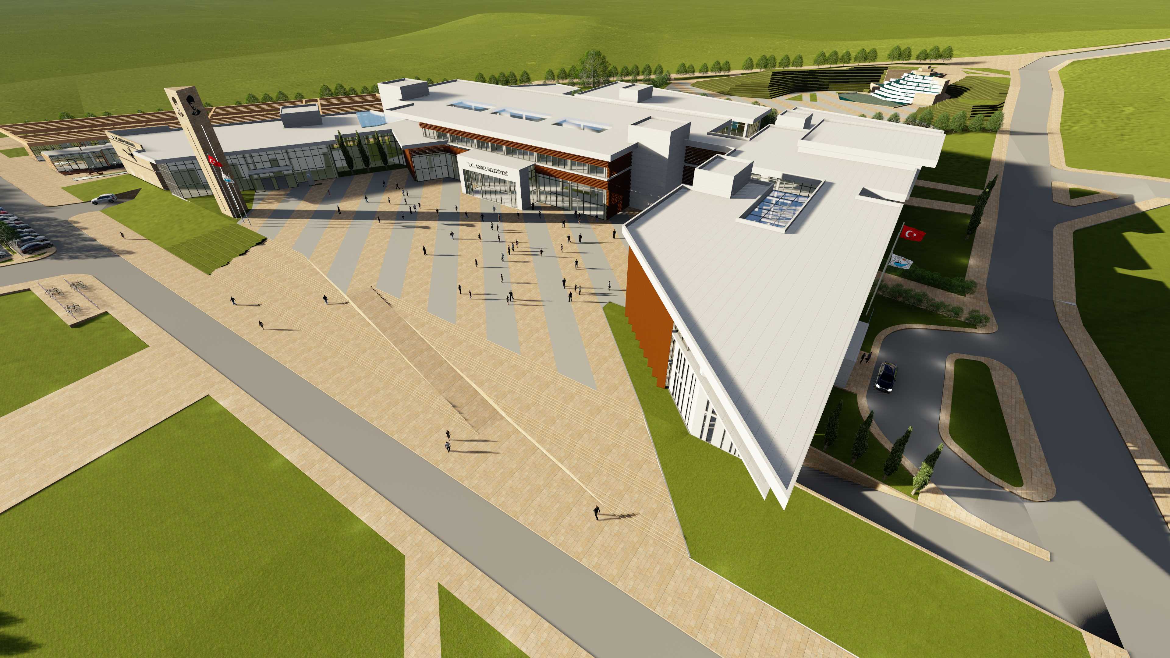 ARSUZ BELEDİYESİ HİZMET BİNASI, KÜLTÜR, SOSYAL BİNALARI